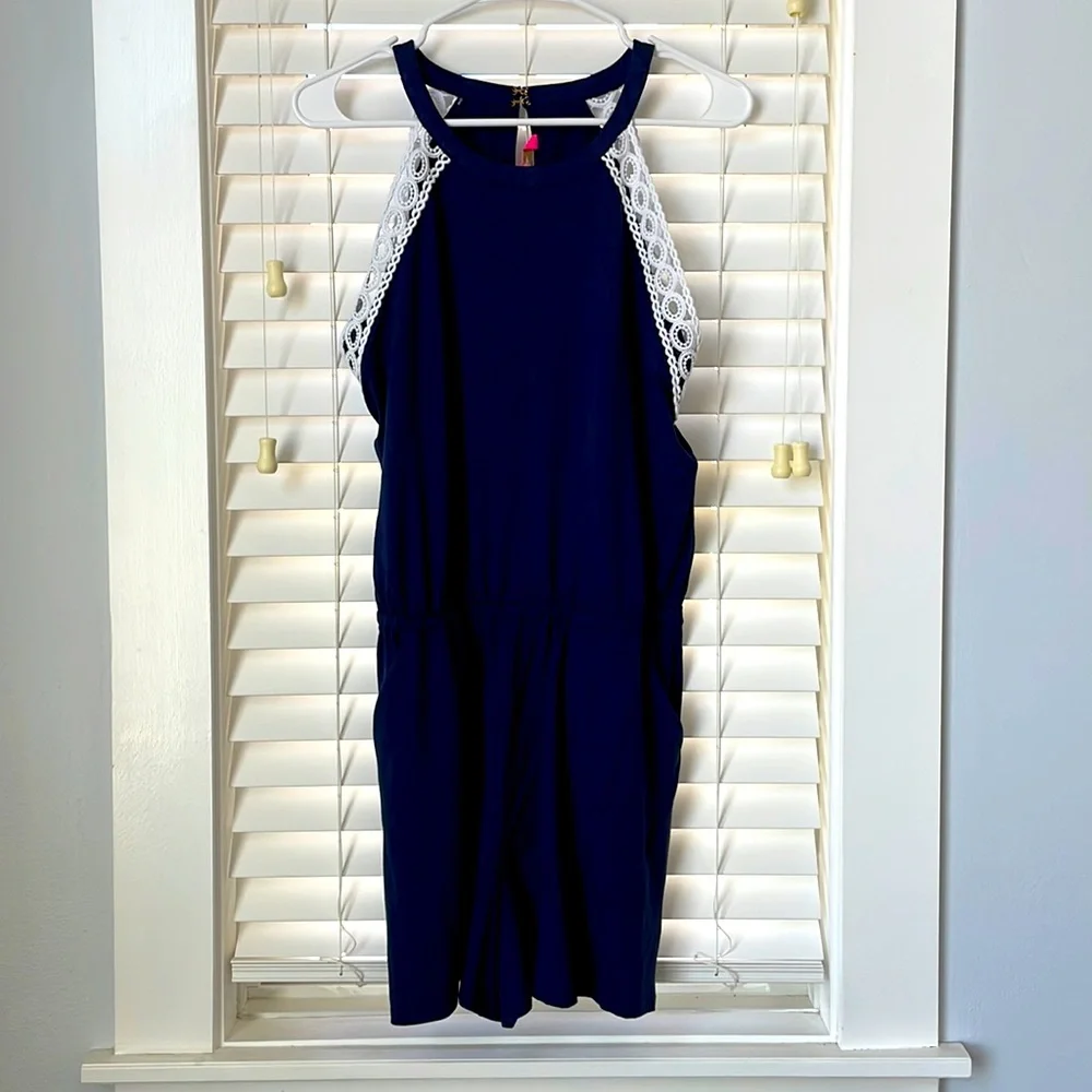 NWT Kala Romper in True Navy - Picture 3 of 12